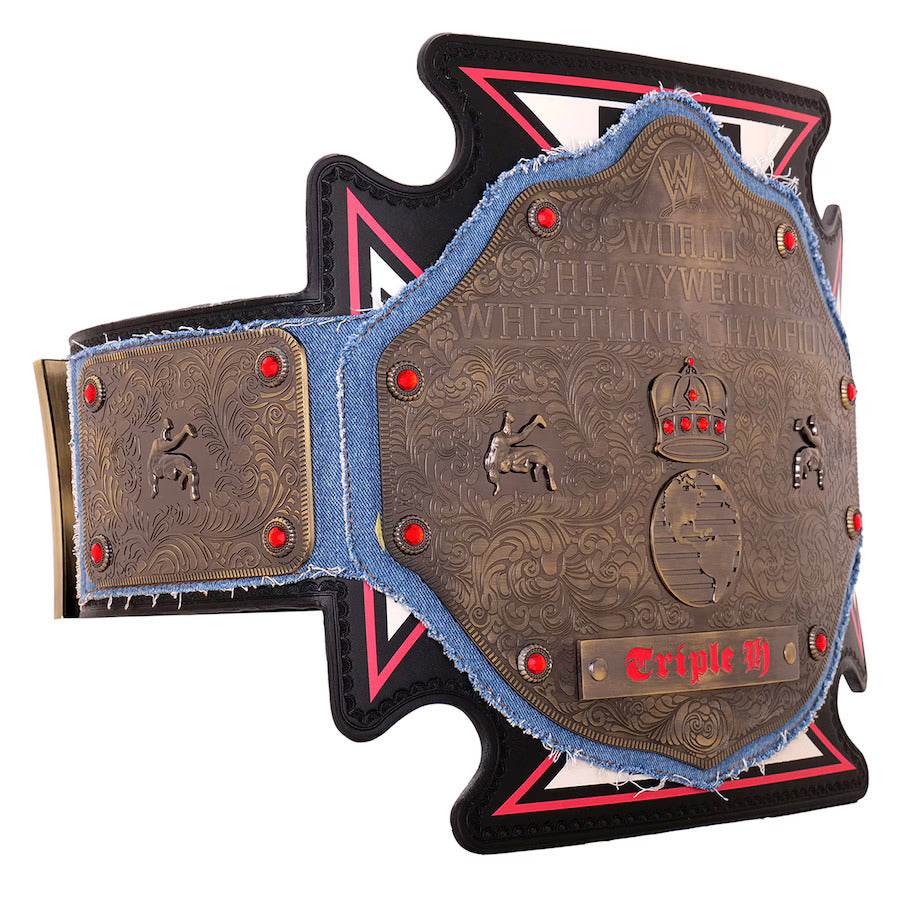 WWE Triple H 30 Years Evolution Heavyweight Championship Belt - WWF Belt