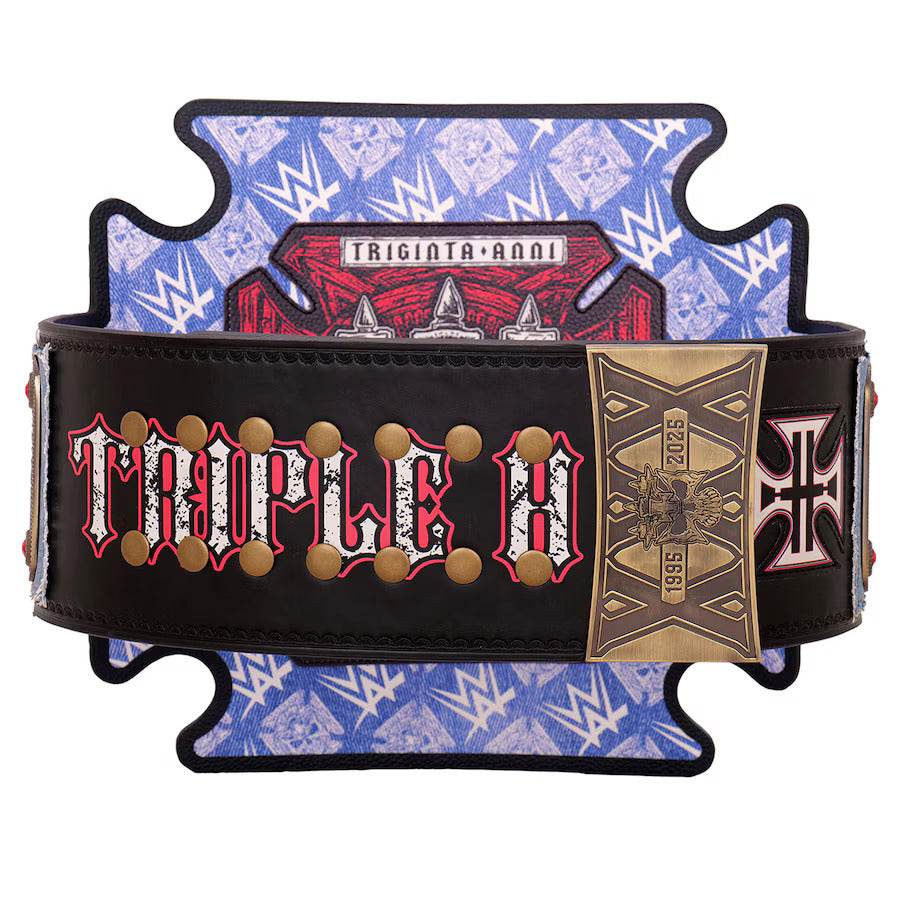 WWE Triple H 30 Years Evolution Heavyweight Championship Belt - WWF Belt