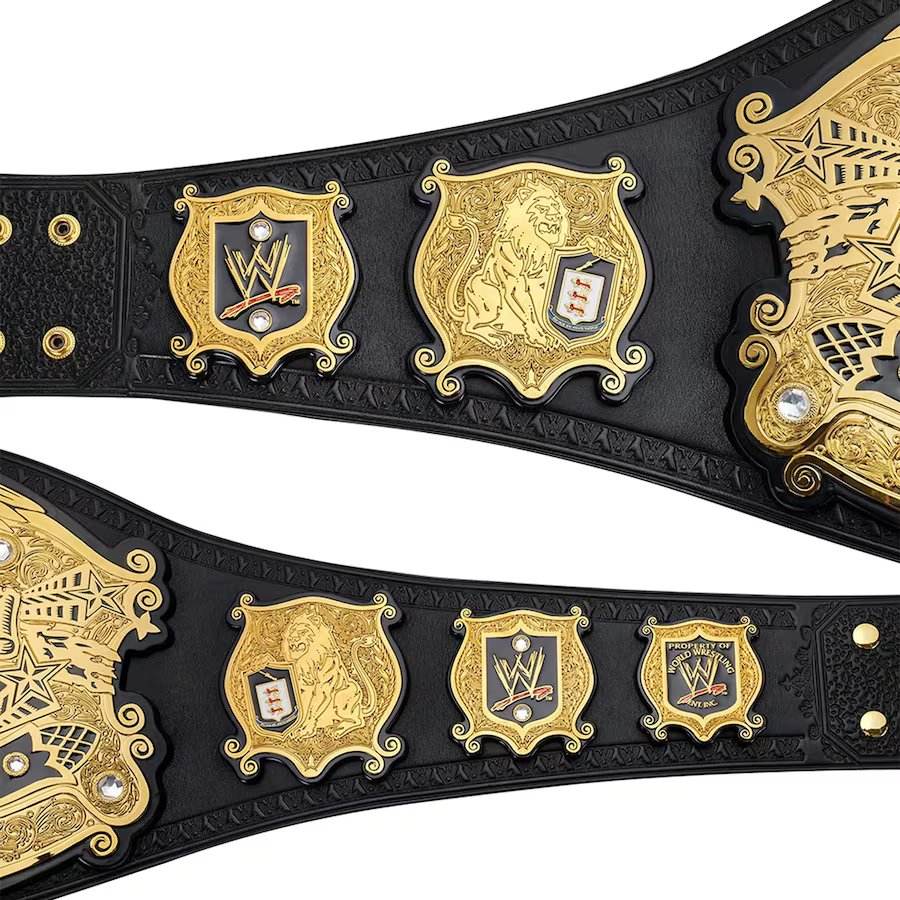 WWE Undisputed Championship Deluxe Replica Title Belt - WWF Belt