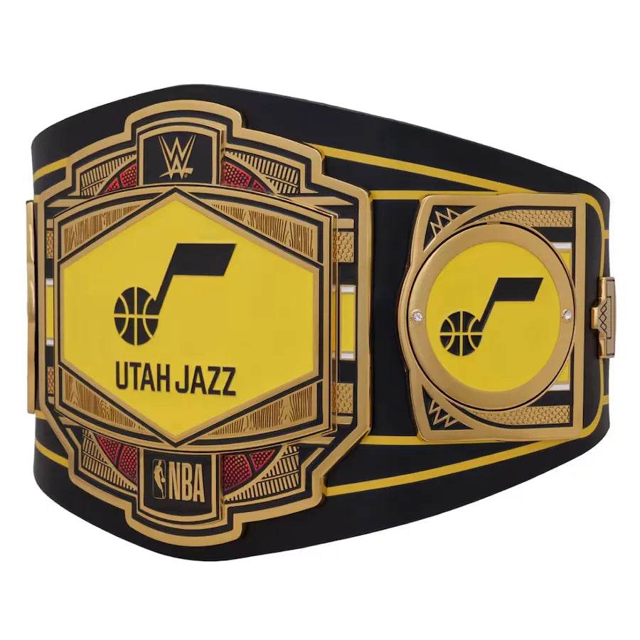 WWE Utah Jazz NBA Legacy Championship Title Belt - WWF Belt