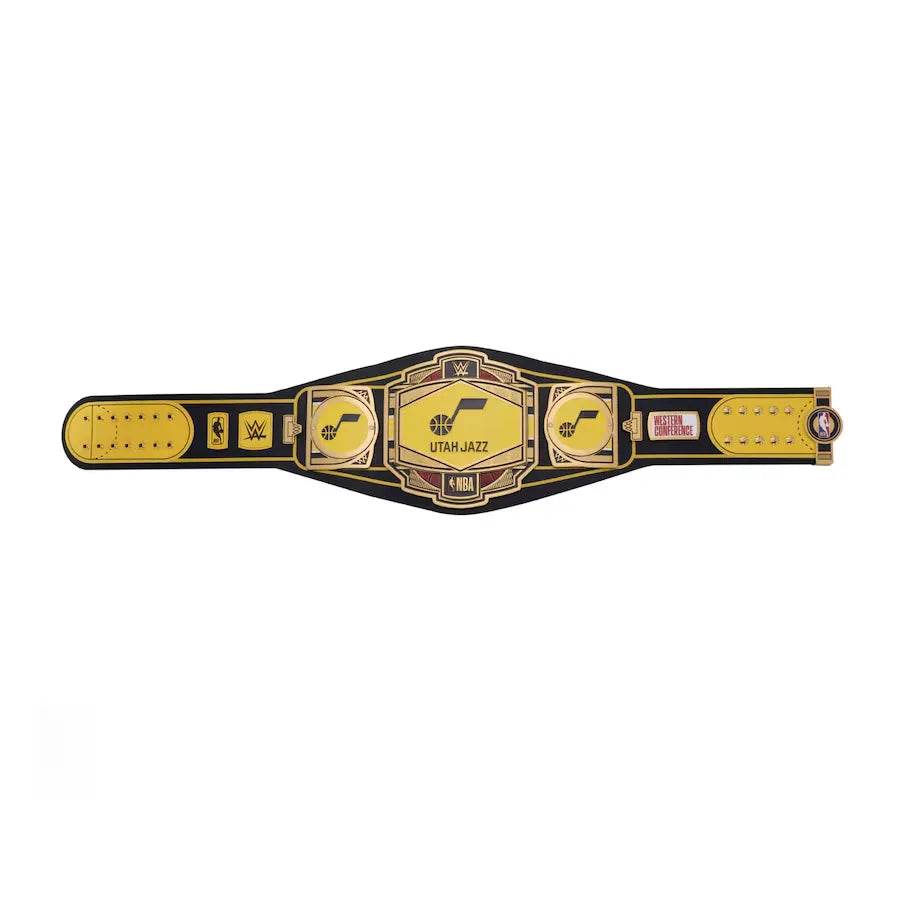 WWE Utah Jazz NBA Legacy Championship Title Belt - WWF Belt