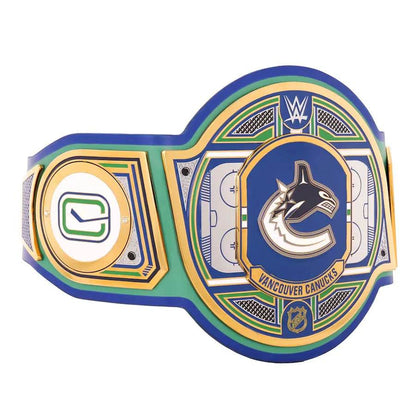WWE Vancouver Canucks NHL Legacy Championship Title Belt - WWF Belt