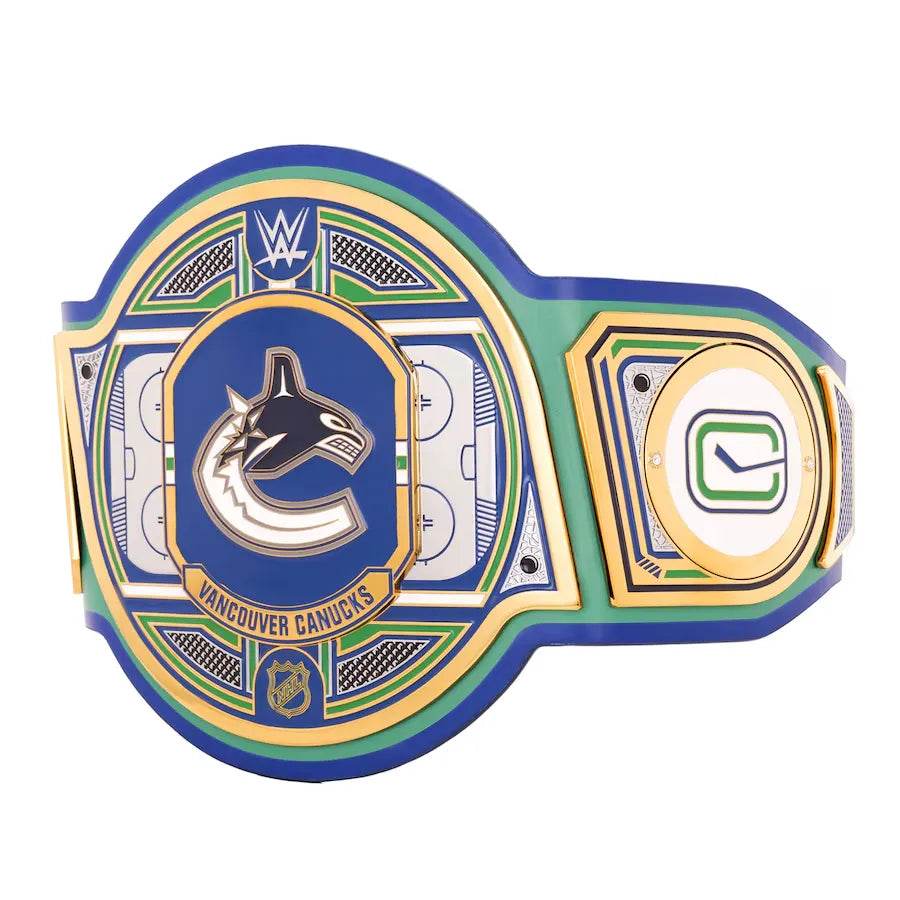 WWE Vancouver Canucks NHL Legacy Championship Title Belt - WWF Belt