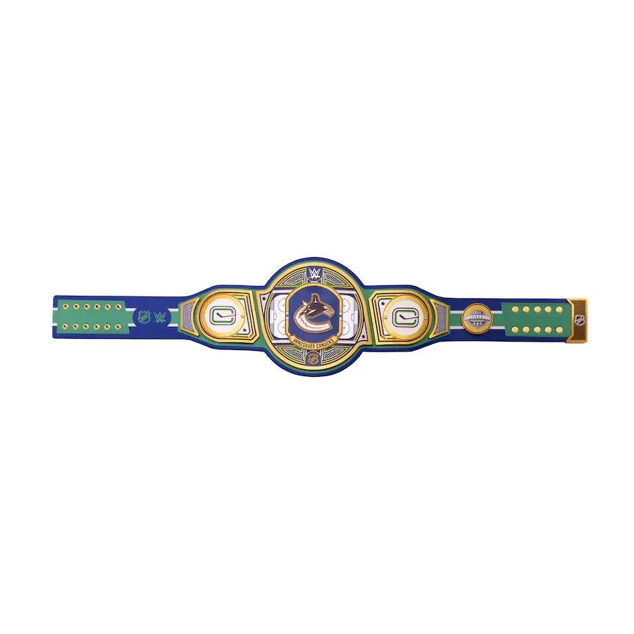 WWE Vancouver Canucks NHL Legacy Championship Title Belt - WWF Belt