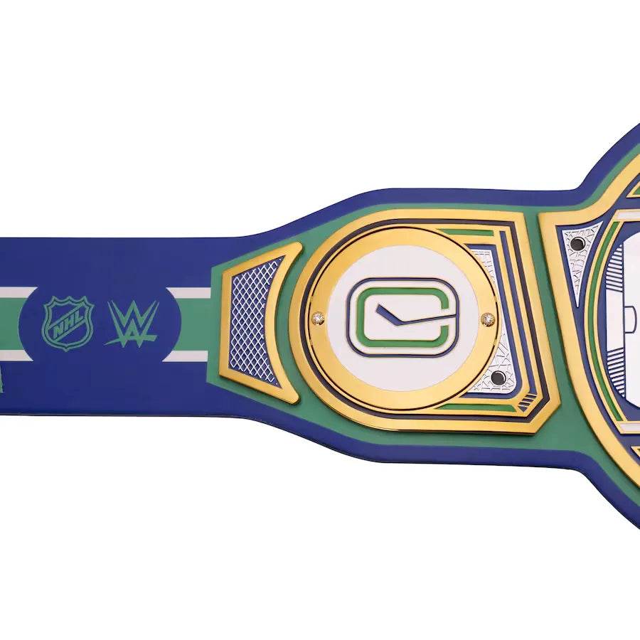 WWE Vancouver Canucks NHL Legacy Championship Title Belt - WWF Belt