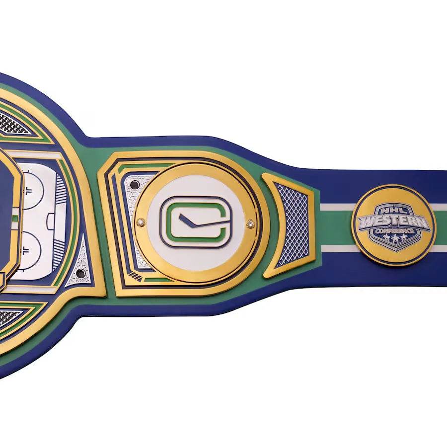 WWE Vancouver Canucks NHL Legacy Championship Title Belt - WWF Belt