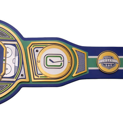 WWE Vancouver Canucks NHL Legacy Championship Title Belt - WWF Belt
