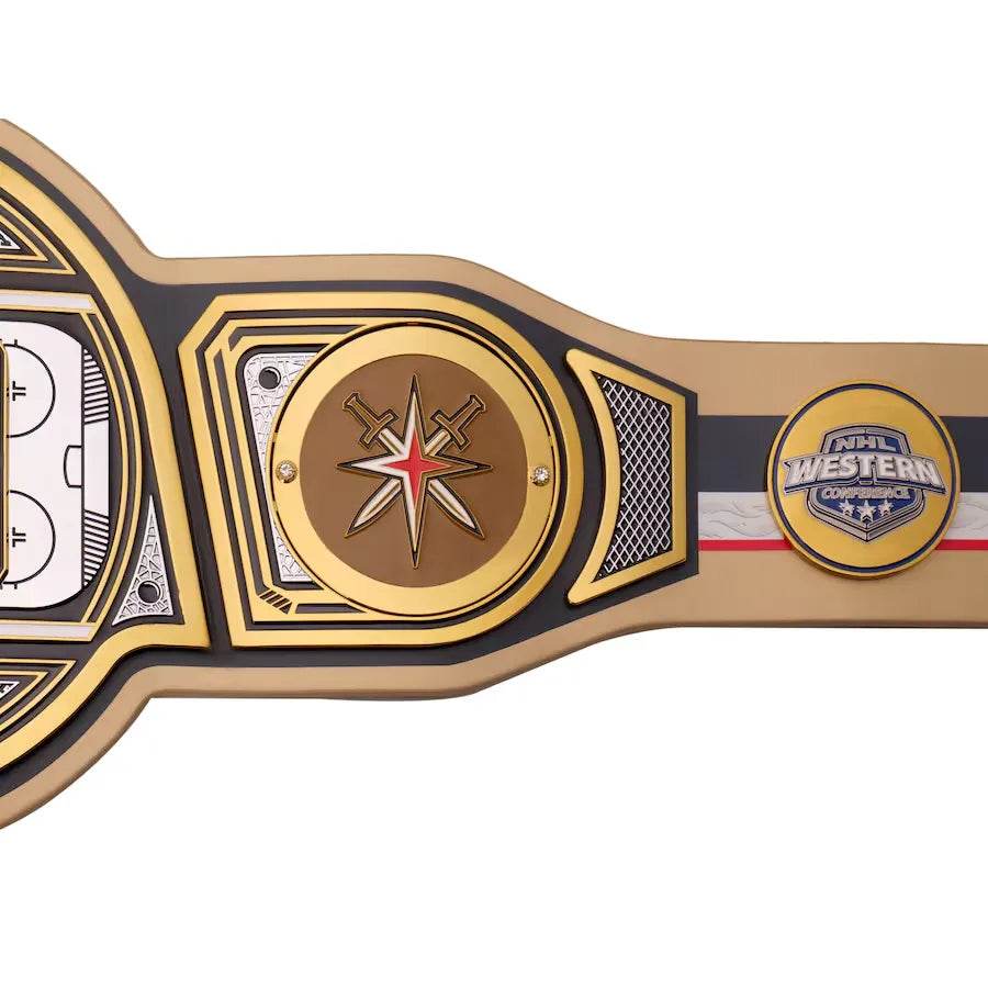 WWE Vegas Golden Knights NHL Legacy Championship Title Belt - WWF Belt