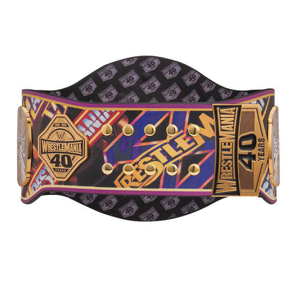 WWE Winged Eagle 40 Years Of WrestleMania Replica Title Belt - WWF Belt