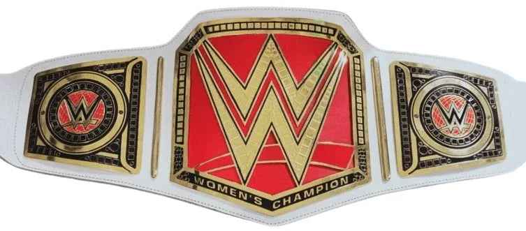 WWE Women Wrestling Championship White & Red Belt