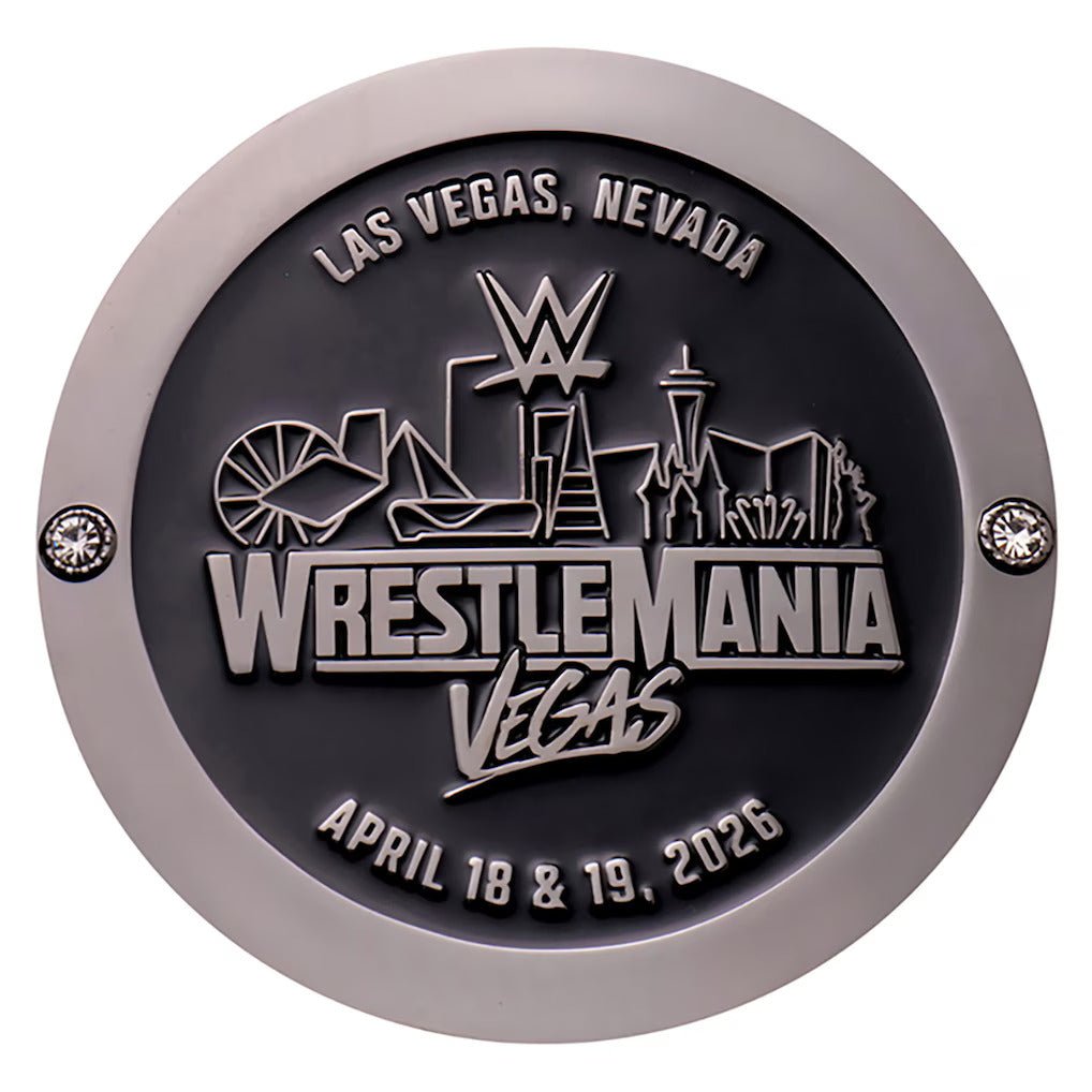 WWE WrestleMania 42 Replica Side Plate Box Set - WWF Belt