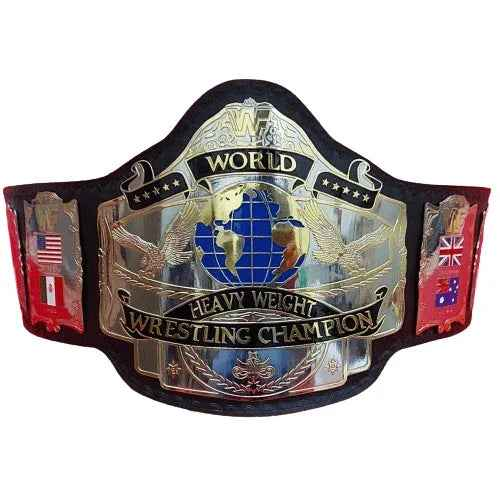 WWF Hulk Hogan 86 Wrestling Championship Replica Title Belt - WWF Belt