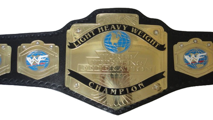 WWF Lightweight Wrestling Championship Title Belt Replica