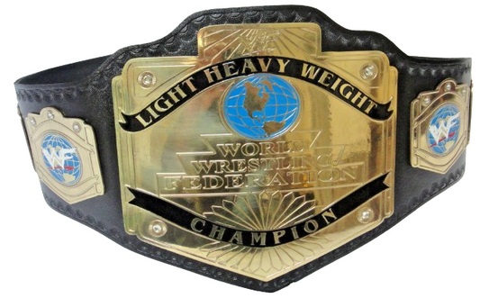WWF Lightweight Wrestling Championship Title Belt Replica