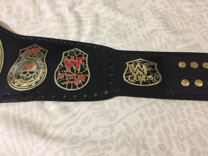 WWF Smoking Skull Championship Replica Title Belt - WWF Belt