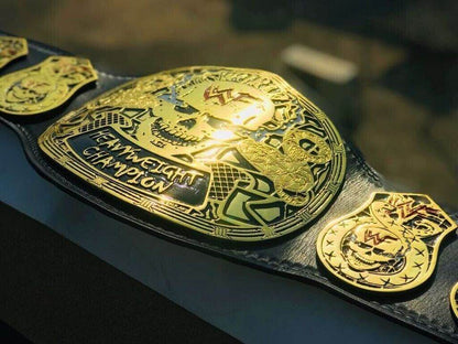 WWF Smoking Skull Championship Title Belt - WWF Belt