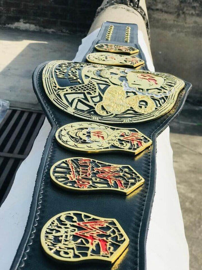 WWF Smoking Skull Championship Title Belt - WWF Belt