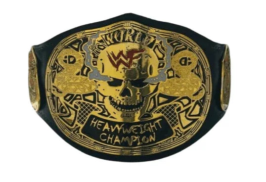 WWF Smoking Skull Championship Title Belt - WWF Belt