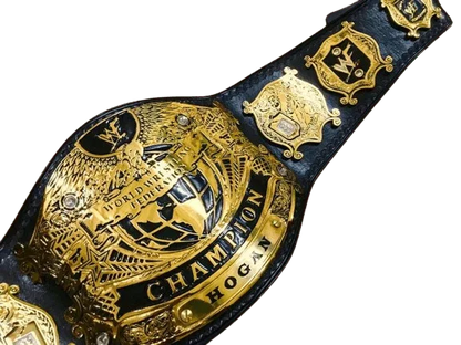 WWF Undisputed V1 Championship Belt in 4MM Zinc & 24KT Gold Plating - WWF Belt