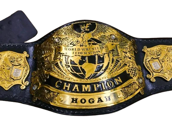 WWF Undisputed V1 Championship Belt in 4MM Zinc & 24KT Gold Plating