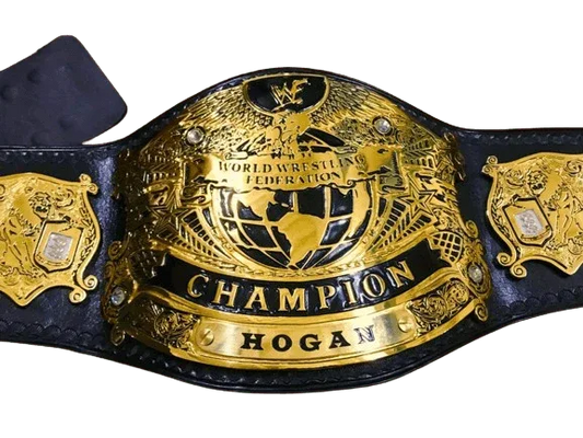 WWF Undisputed V1 Championship Belt in 4MM Zinc & 24KT Gold Plating