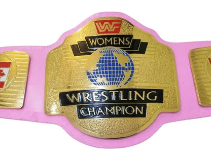WWF Women Heavyweight Wrestling Championship Replica Title Belt - WWF Belt