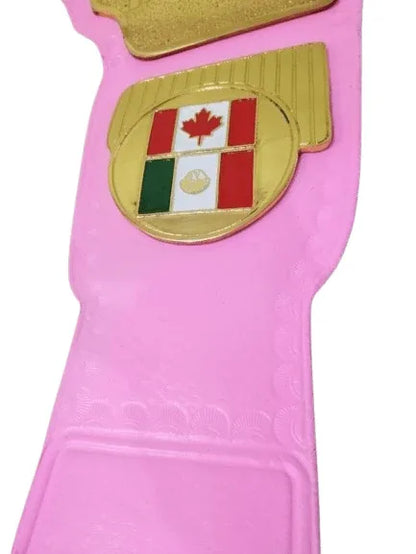WWF Women Heavyweight Wrestling Championship Replica Title Belt - WWF Belt
