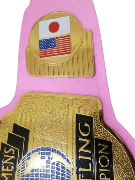WWF Women Heavyweight Wrestling Championship Replica Title Belt - WWF Belt