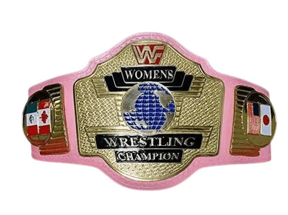 WWF Women Heavyweight Wrestling Championship Replica Title Belt - WWF Belt