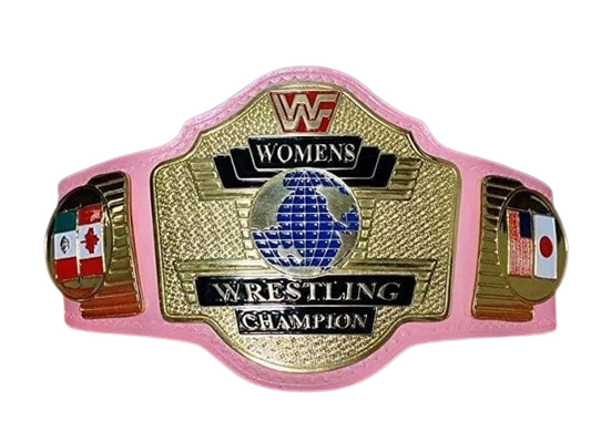 WWF Women Heavyweight Wrestling Championship Replica Title Belt