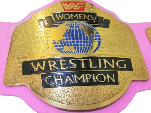 WWF Women Heavyweight Wrestling Championship Replica Title Belt
