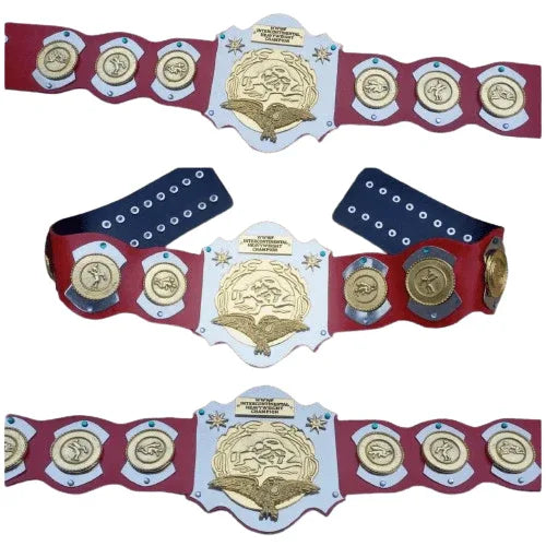 Wwwf Patterson Intercontinental Heavyweight Championship Title Belt - WWF Belt