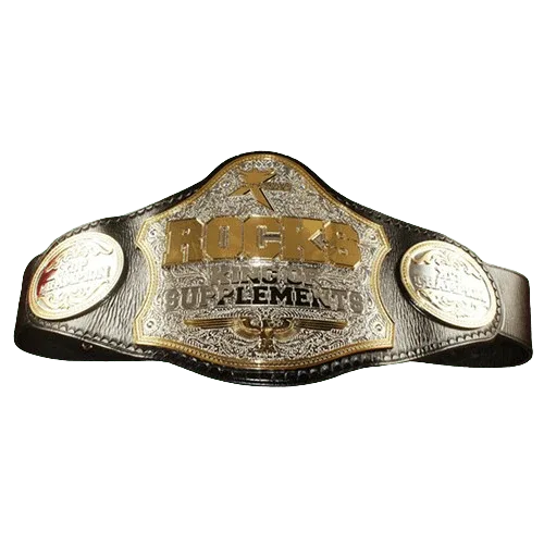 Xtreme Combat Rocks King of Supplements Championship Belt