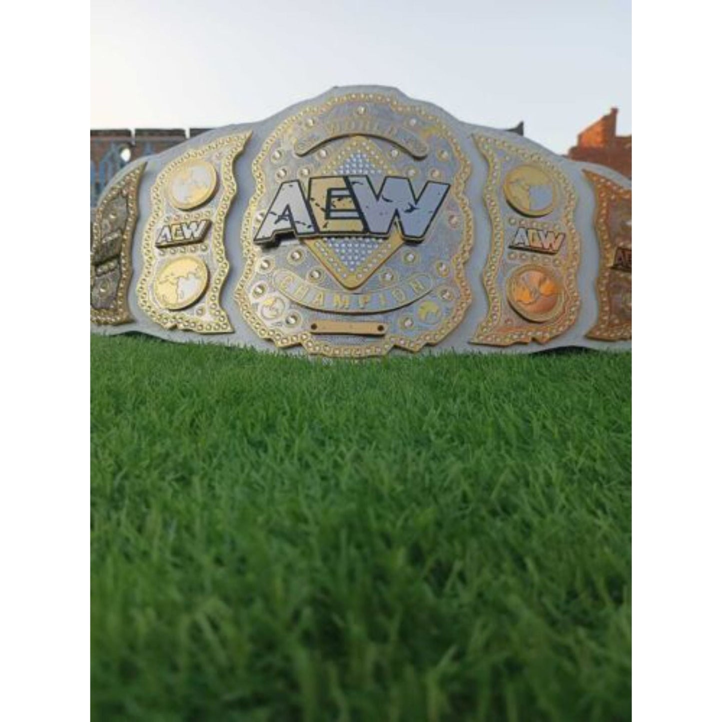 AEW World Wrestling Championship Replica Title Belt