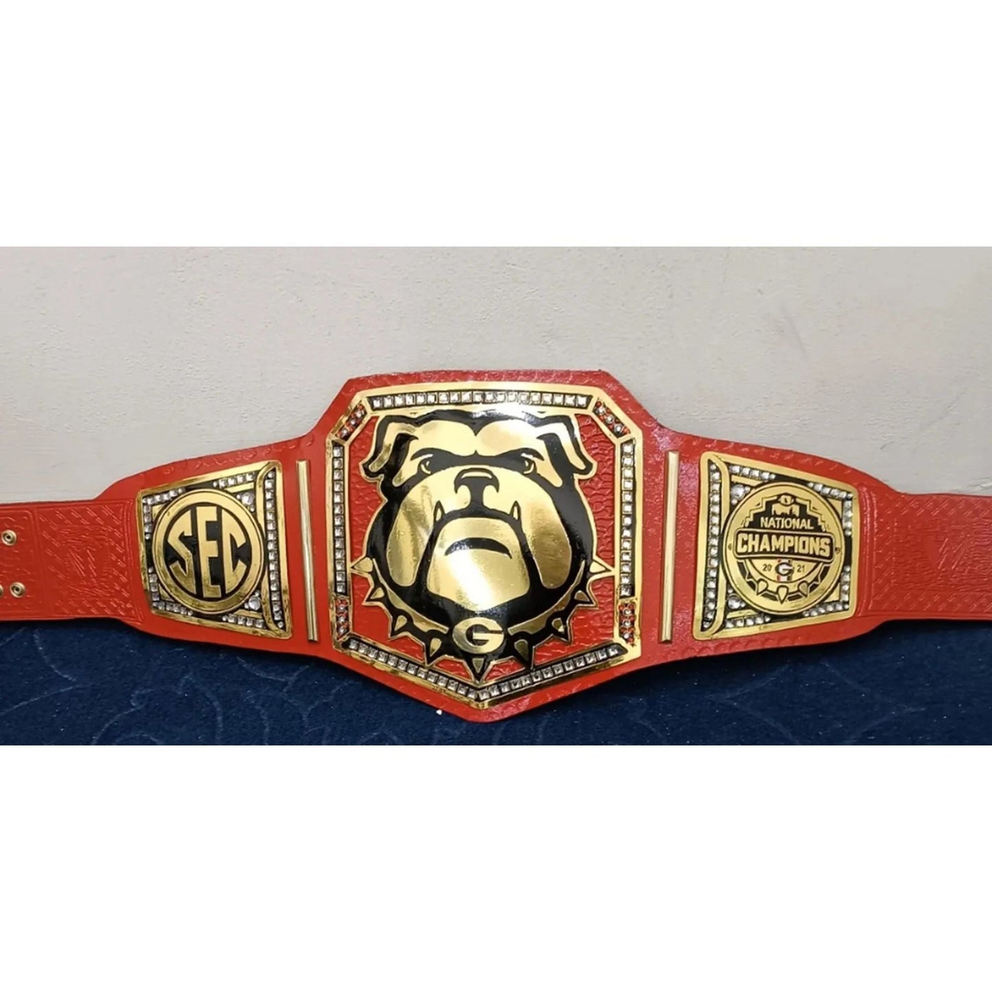Georgia Bulldog Championship Replica Title belt