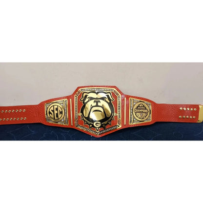 Georgia Bulldog Championship Replica Title belt