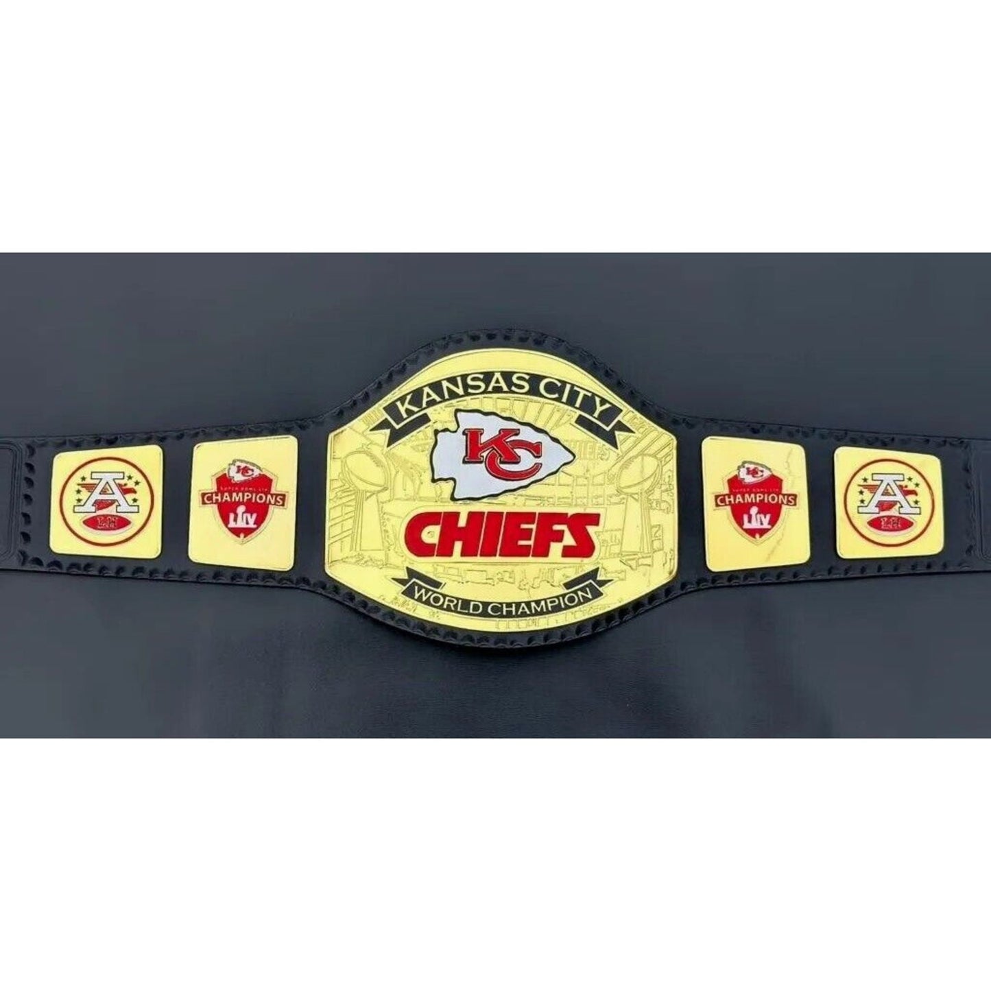 Kansas City Chiefs KC World Champion Replica Title belt