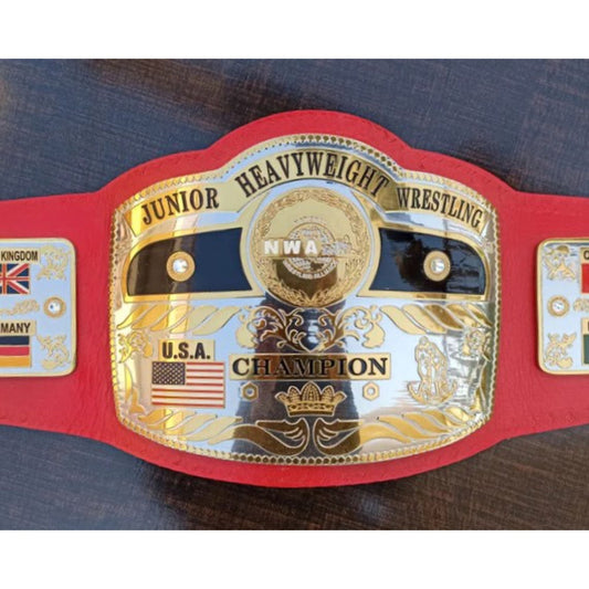 NWA World Junior Heavyweight Championship Replica Title Belt