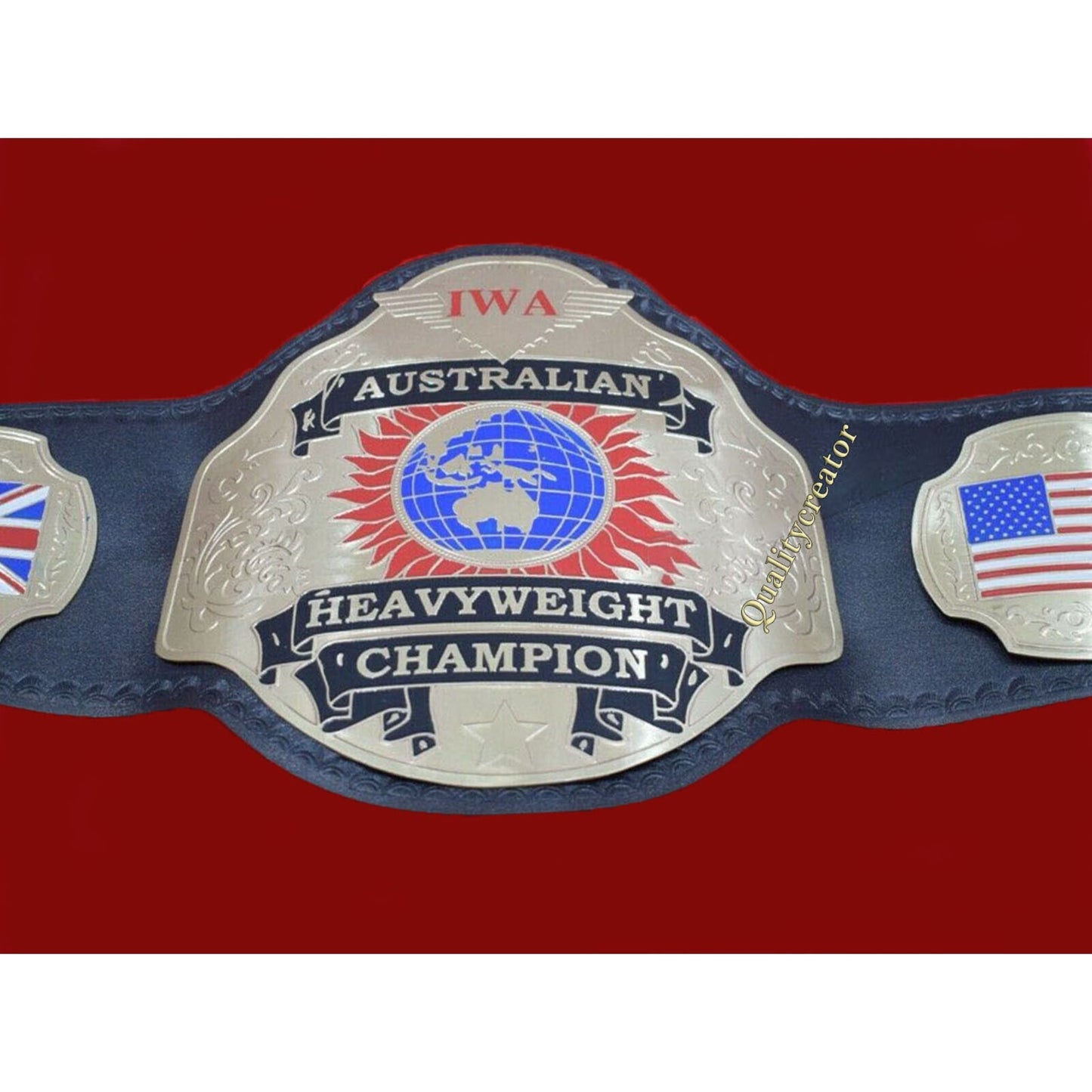 New IWA Australian Heavyweight Championship Replica Title Belt