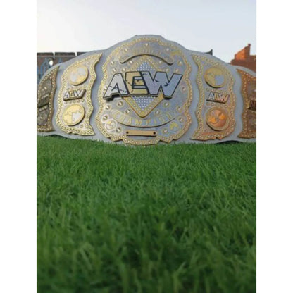AEW World Wrestling Championship Replica Title Belt - WWF Belt