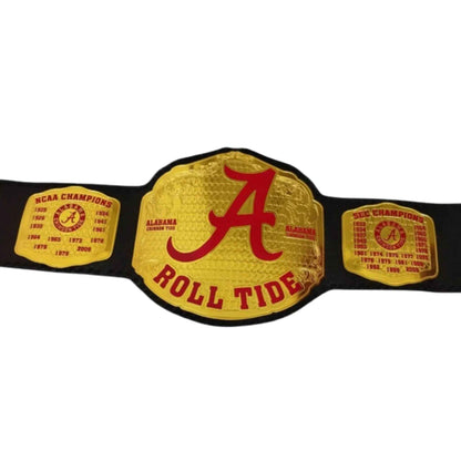 Alabama Roll Tide NFL Championship Replica Title Belt - WWF Belt