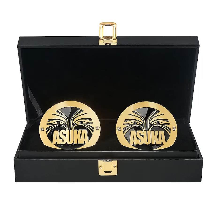 Asuka Championship Replica Side Plate Box Set - WWF Belt