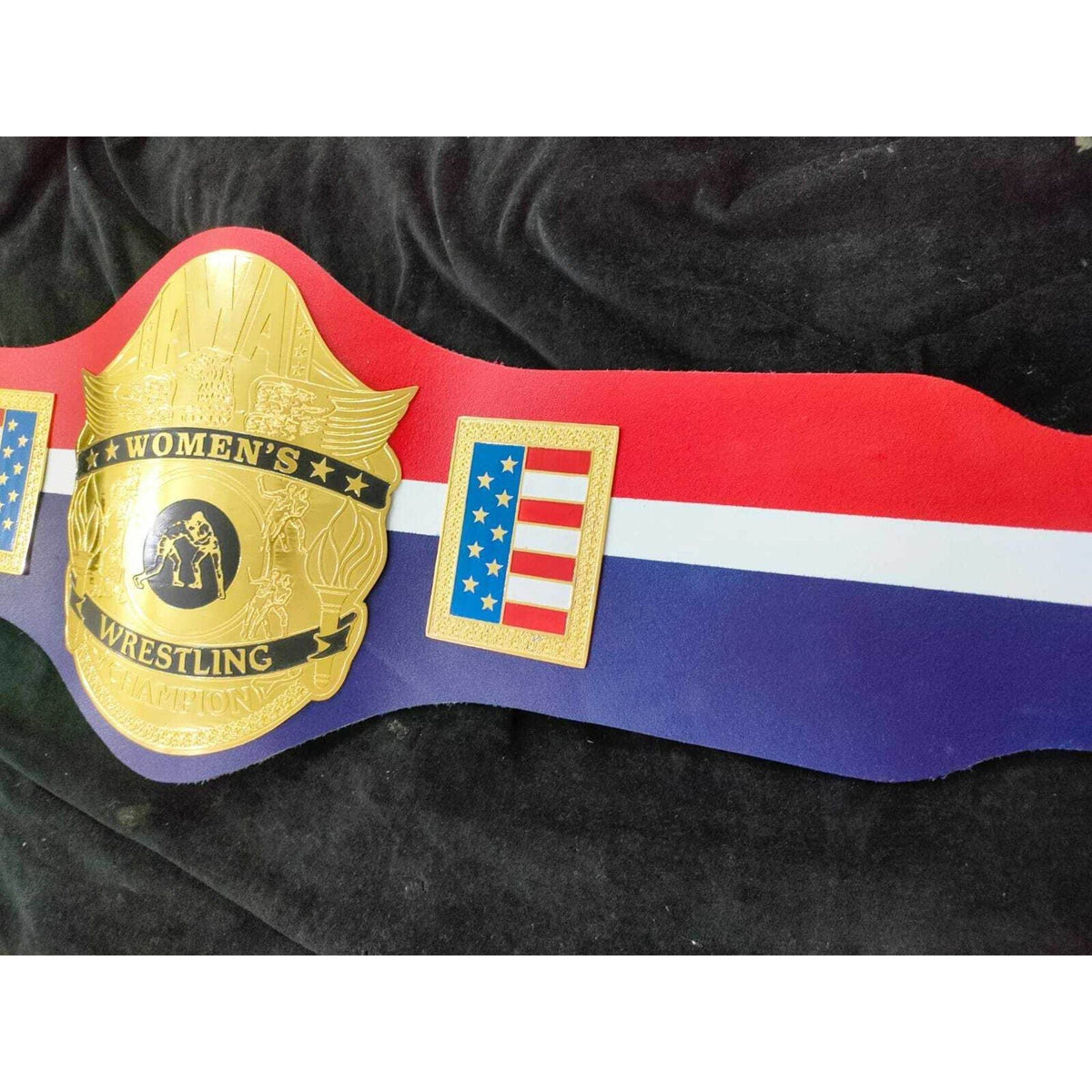 AWA Women's World Heavyweight Wrestling Championship Belt - WWF Belt