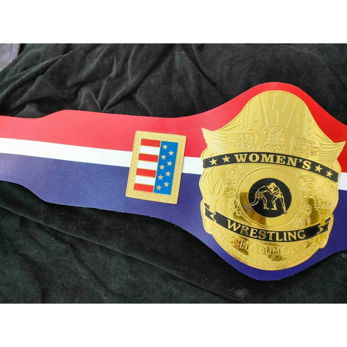 AWA Women's World Heavyweight Wrestling Championship Belt - WWF Belt