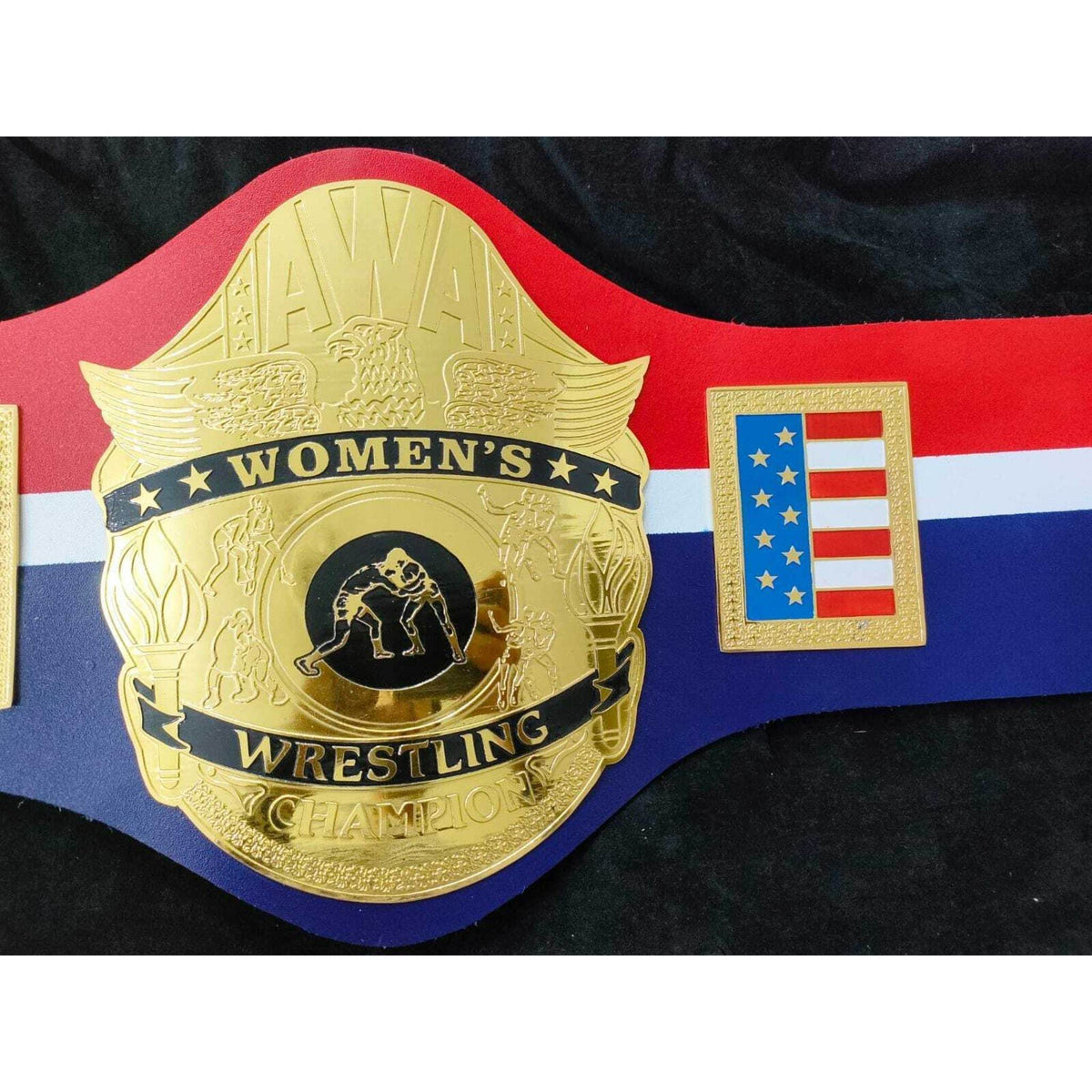AWA Women's World Heavyweight Wrestling Championship Belt - WWF Belt