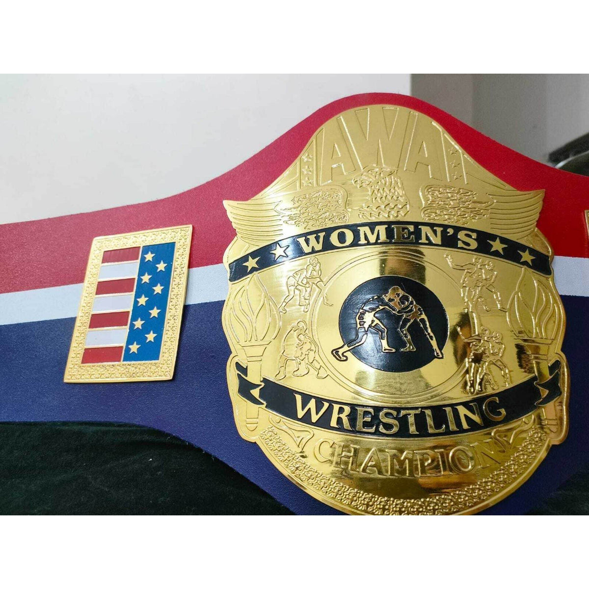 AWA Women's World Heavyweight Wrestling Championship Belt - WWF Belt