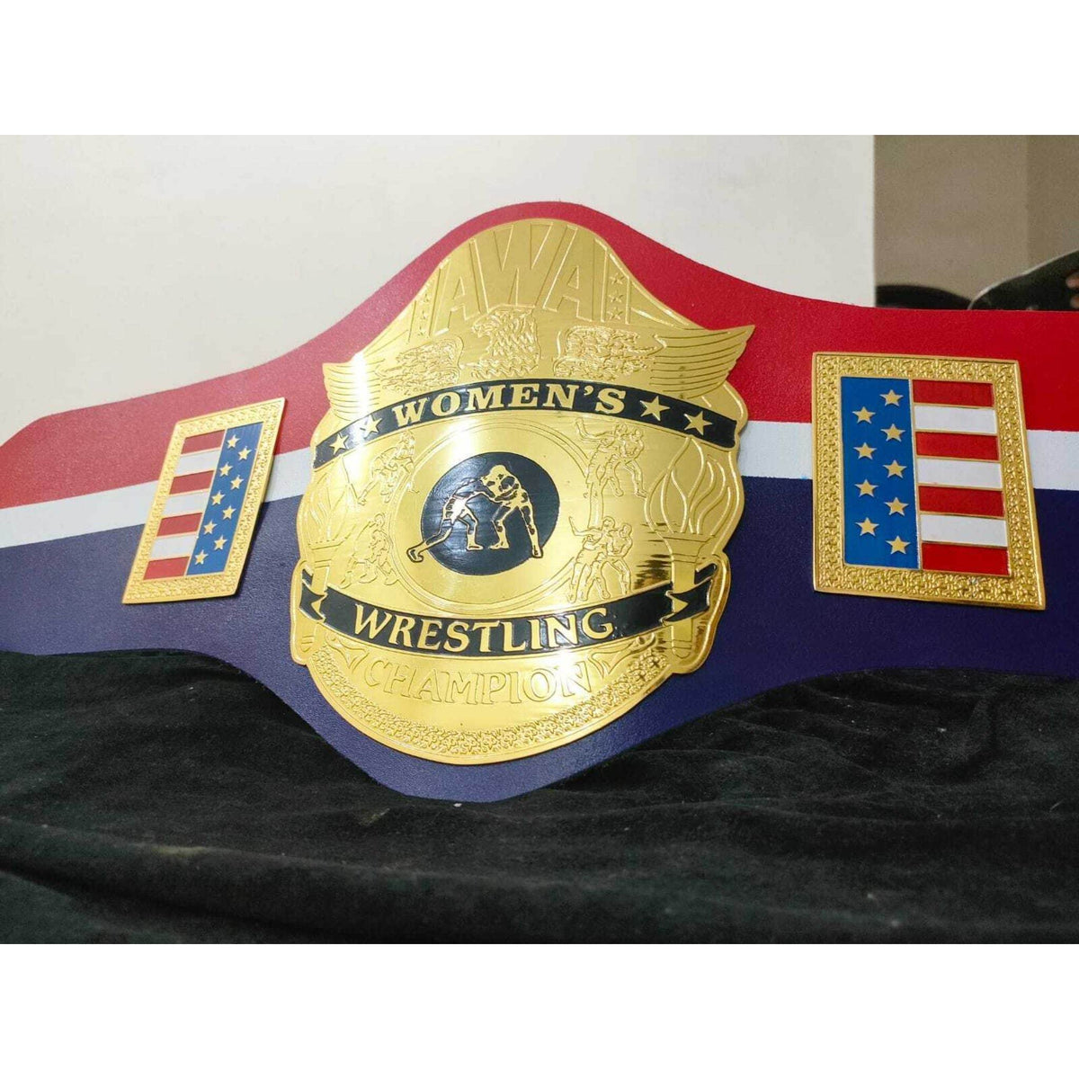 AWA Women's World Heavyweight Wrestling Championship Belt - WWF Belt