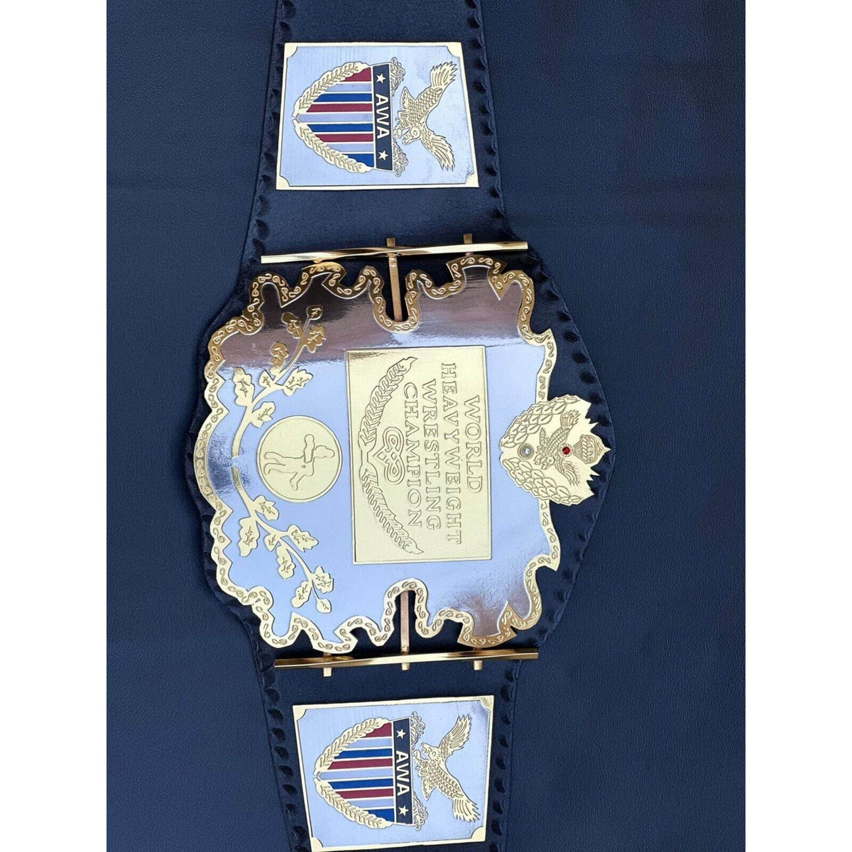 AWA World Heavyweight Championship Replica Title Belt - WWF Belt