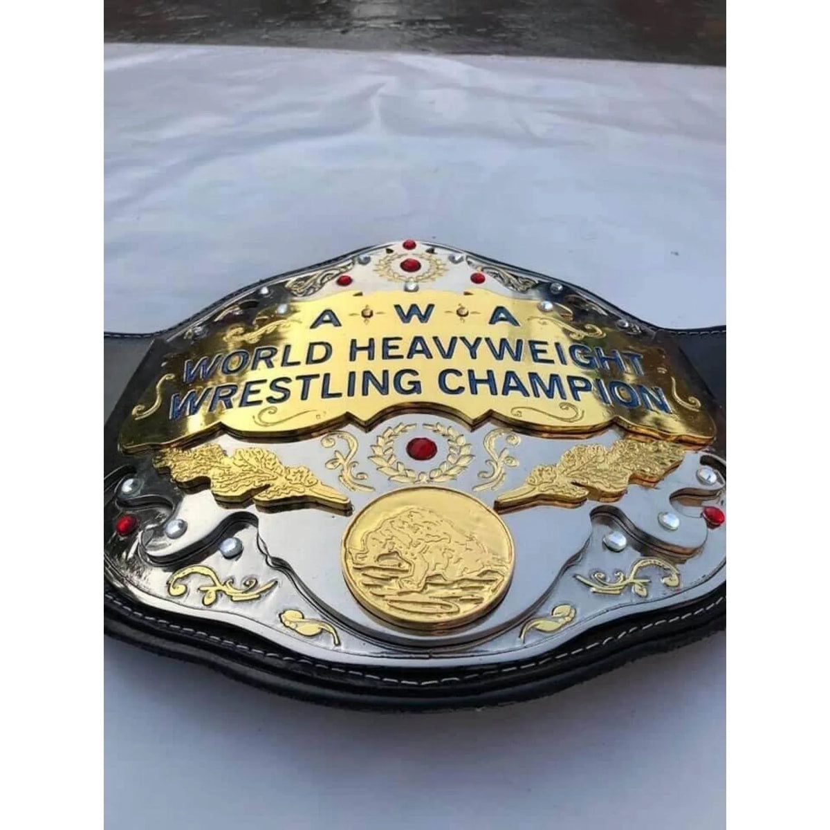 AWA World Heavyweight Championship Replica Title Belt - WWF Belt
