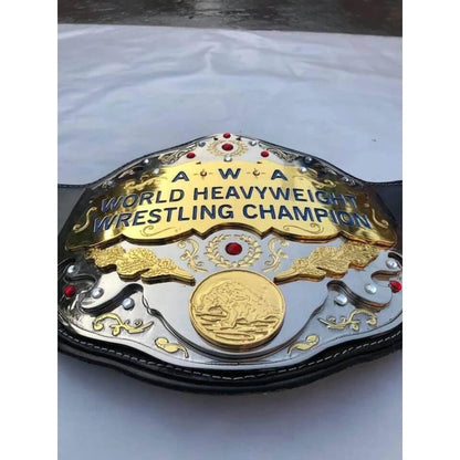 AWA World Heavyweight Championship Replica Title Belt - WWF Belt